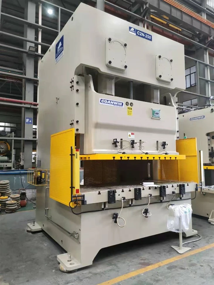 Side view of a Goanwin C2N-250 mechanical press